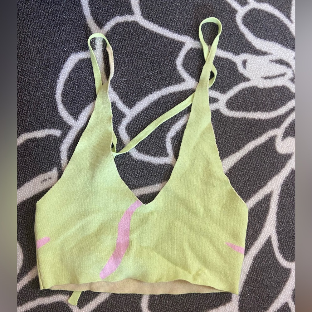 White Fox Halter Top